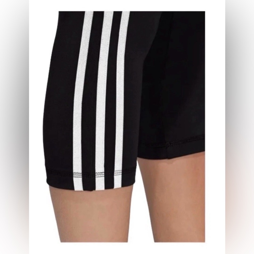 Adidas | Women's Design 2 Move 3/4-Length Black & White Tights | Size Large| NWT - Picture 8 of 11